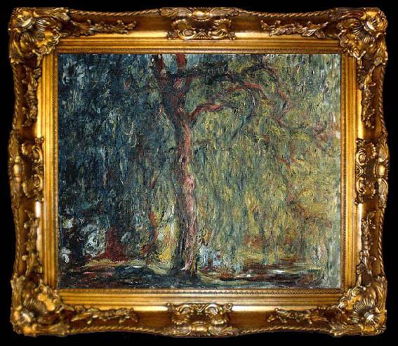 framed  Claude Monet Weeping Willow, ta009-2